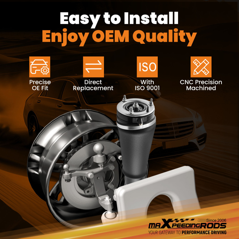 Air Ride Damper Front Right compatible for Range Rover L322 2009-2012 LR032562