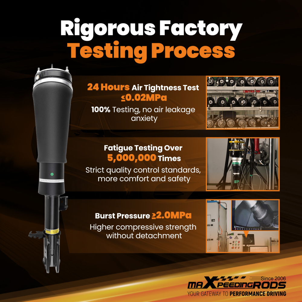 Air Ride Damper Front Right compatible for Range Rover L322 2009-2012 LR032562