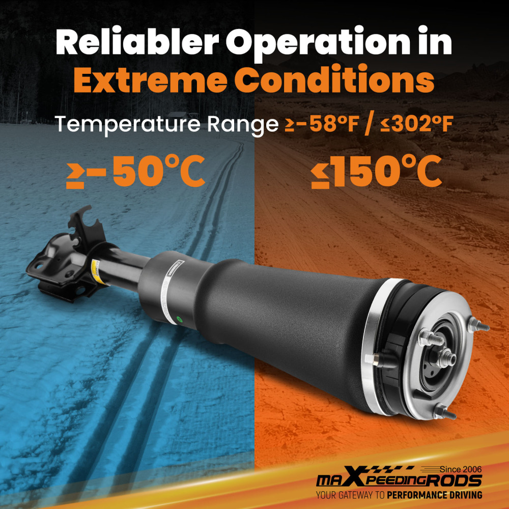 Air Ride Damper Front Right compatible for Range Rover L322 2009-2012 LR032562