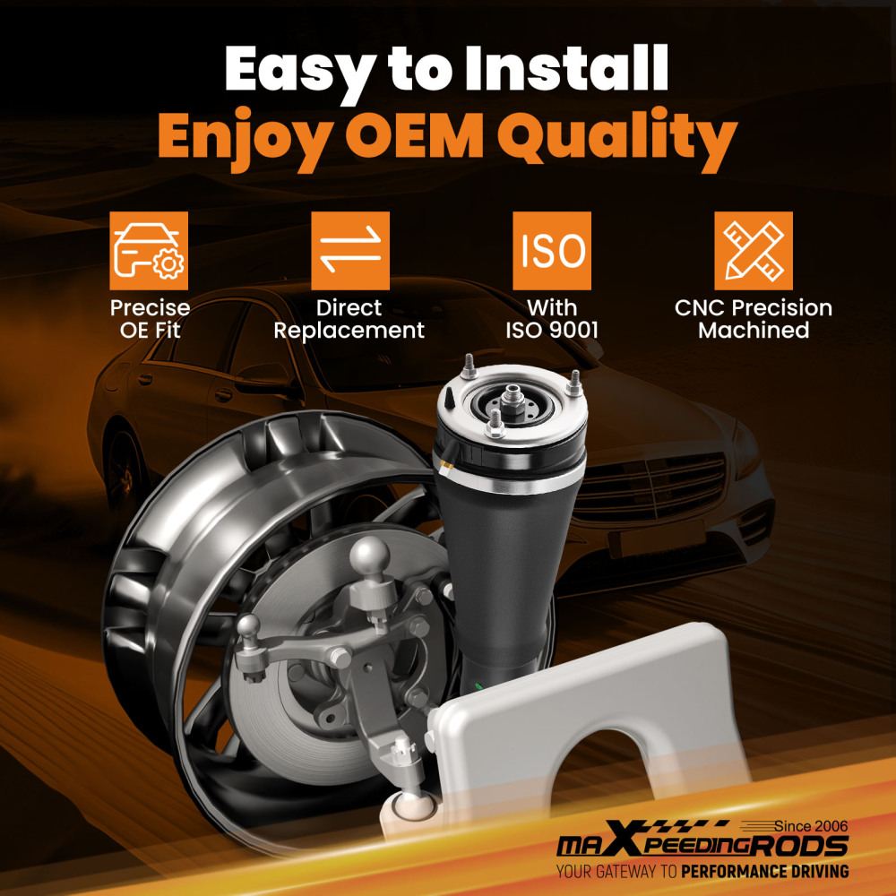 2x Air Suspension Shocks compatible for Land Rover Range Rover L322 09-12 LR023743