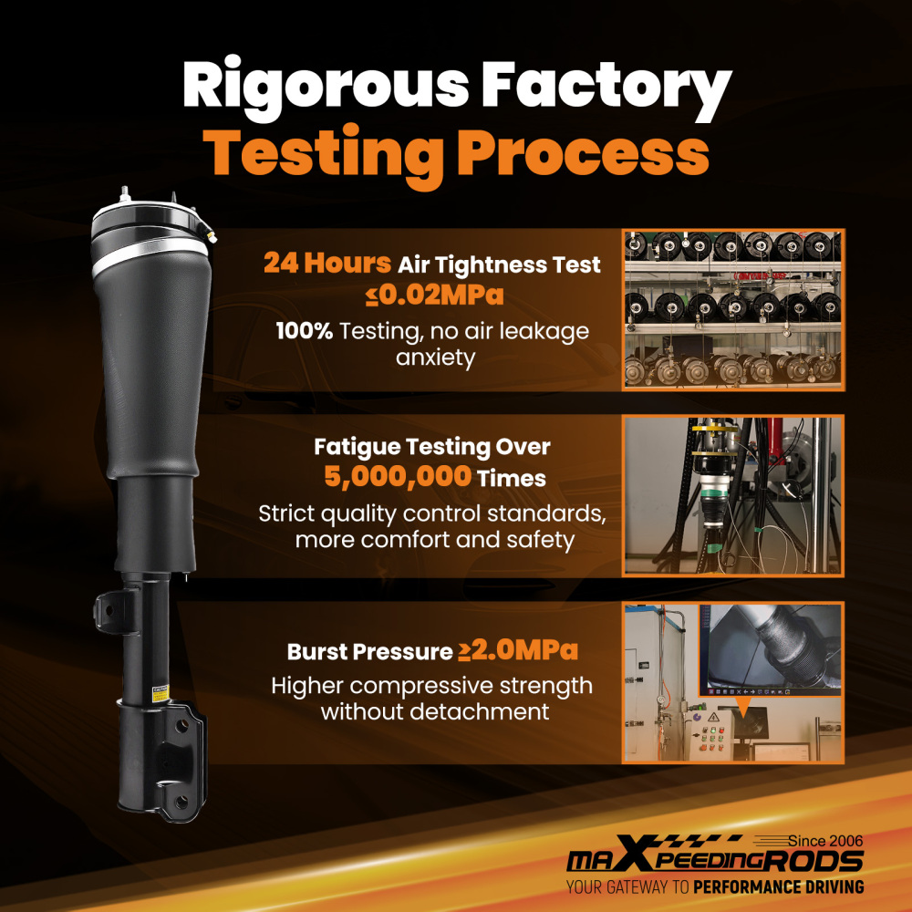 Air Shock Absorber Front Left compatible for Land Rover Range Rover L322 09-12 LR032567