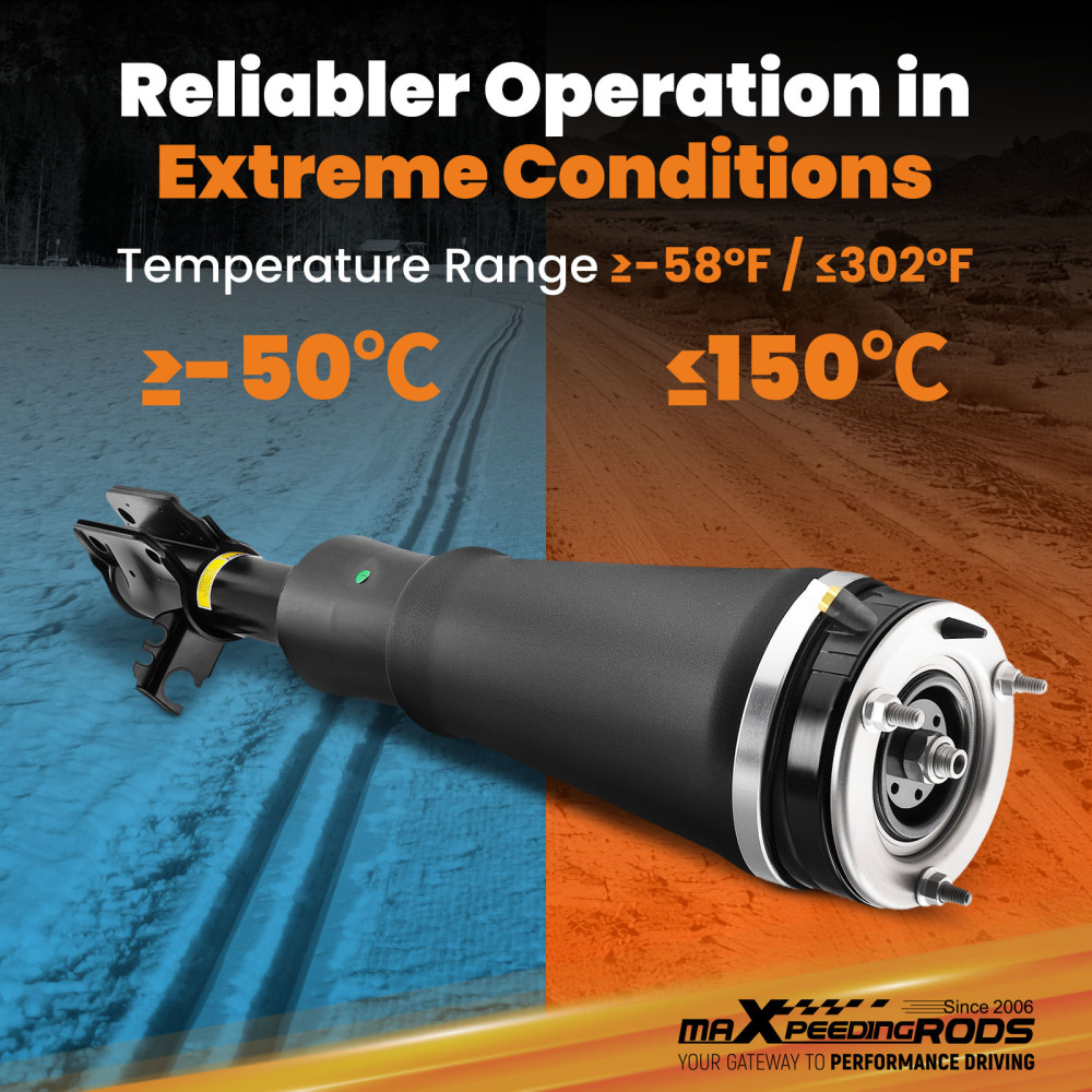 Air Shock Absorber Front Left compatible for Land Rover Range Rover L322 09-12 LR032567