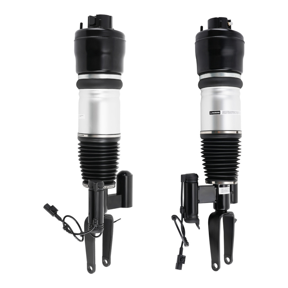 2X Amortiguadores + Fuelles de aire compatible para Mercedes-benz W211 S211 4Matic 2003–2009