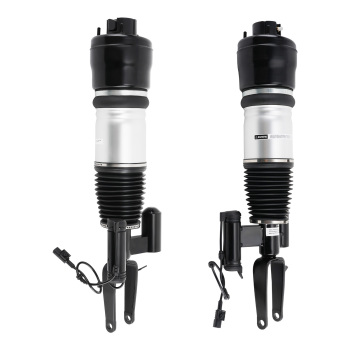 2X Amortiguadores + Fuelles de aire compatible para Mercedes-benz W211 S211 4Matic 2003–2009