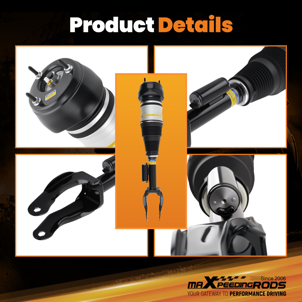 Front Left Air Suspension Strut compatible for Mercedes-Benz W166 X166 ML 350 GL 500 ML500