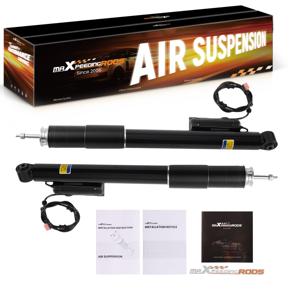 2x Rear Shock Absorber Struts compatible for Mercedes-Benz E-Class W211 CLS C219 02-10