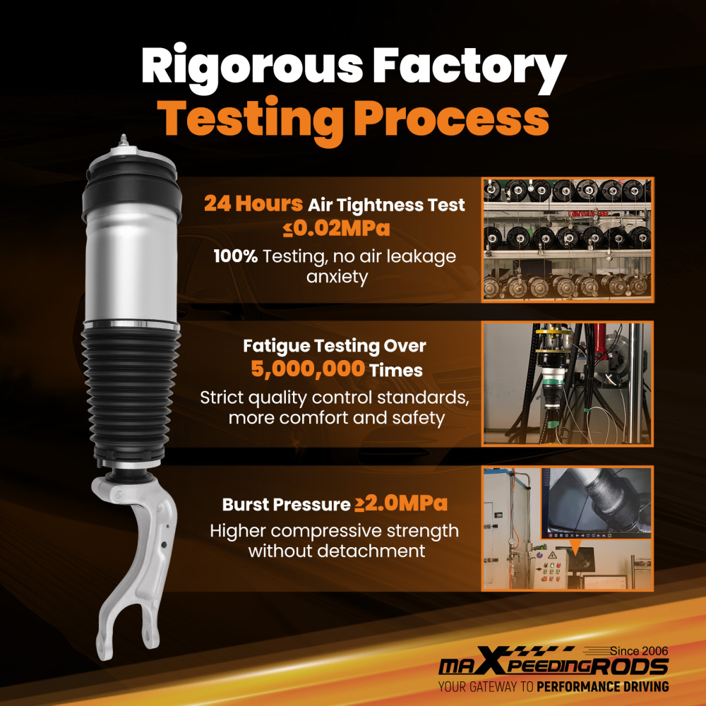 Air Shock Assembly Front compatible for Tesla X 75D 90D 100D 2016-2019 1027361-00-G New