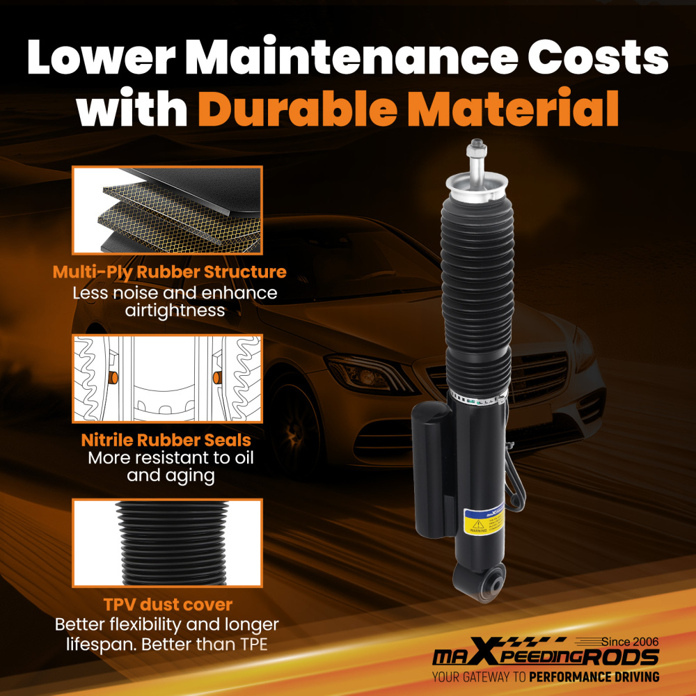 Air Damper Rear Left compatible for Mercedes Benz E-Class T-Model S211 A2113261300