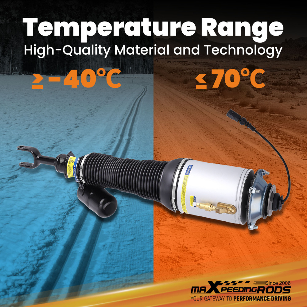 Front Driver Side Air Spring Bag Suspension compatible for Bentley Continental Flying Spur