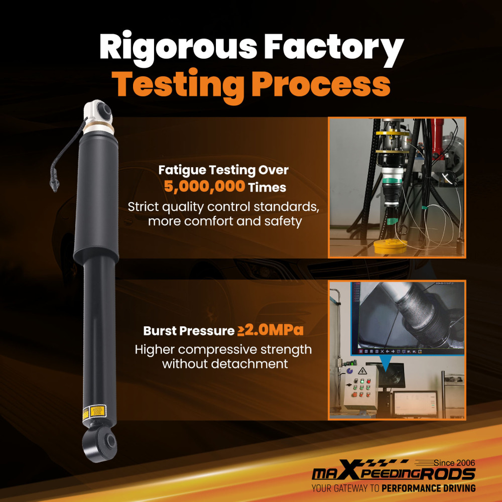 Rear Shocks Struts compatible for GMC Sierra 1500 compatible for Silverado 1500 2015-2018