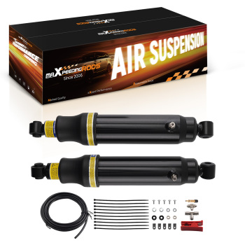 MaXpeedingrods 2x Rear Gas Shock Absorbers compatible for Ford Bronco II 1984-1990