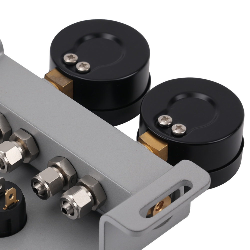 Air Suspension Dual Circuit Controller for Camper Van Motorhome with Gauges