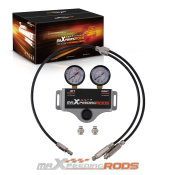 Air Suspension Dual Circuit Controller for Camper Van Motorhome with Gauges