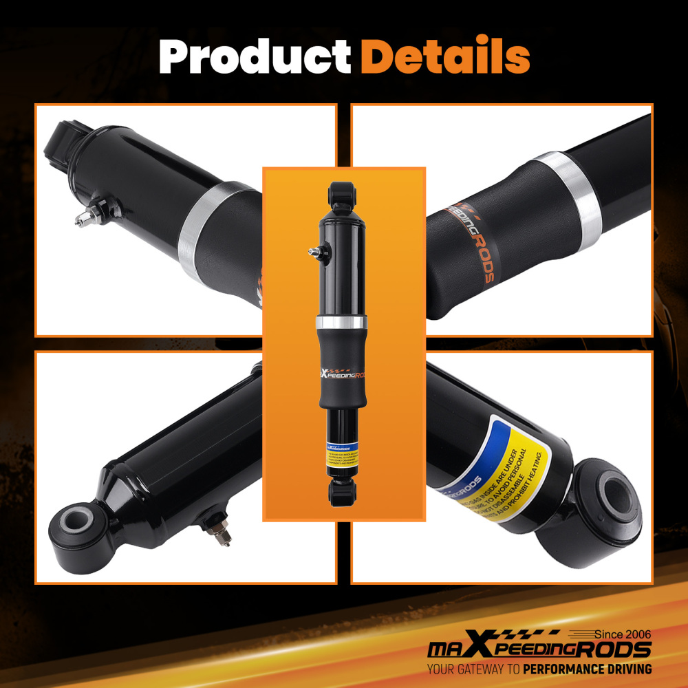 Air Ride Suspension Kit Rear Left/Right compatible for Harley Davidson Touring Models 94-25