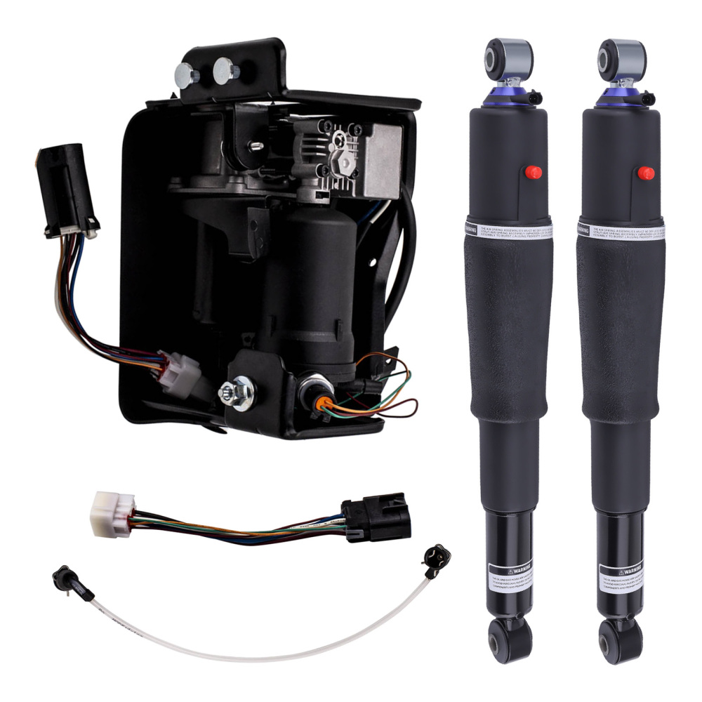 Kit compatible pour Chevrolet Tahoe With Z55 Ressort dair Shock + Pompe de Compresseur
