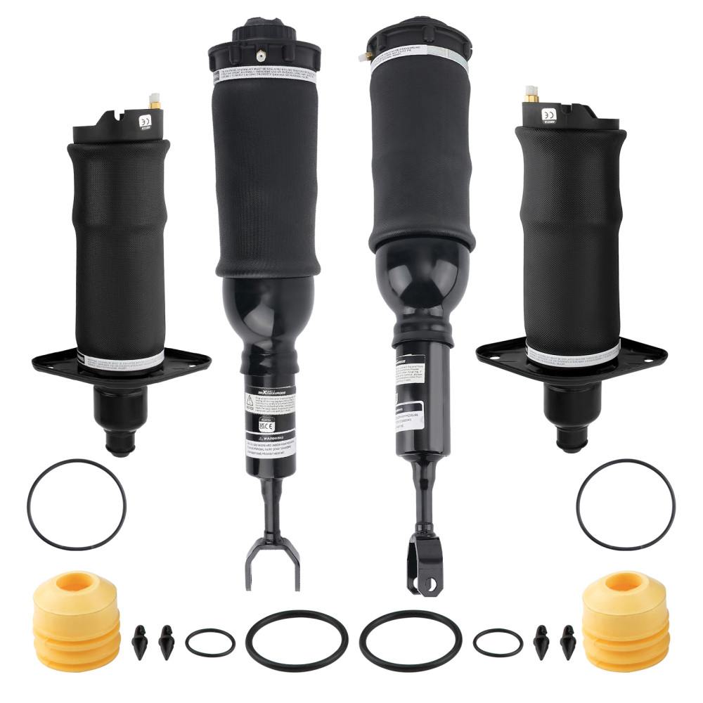 Avant Amortisseur Gauche Droit + Spring Bag compatible pour Audi Allroad Quattro Wagon (C5)