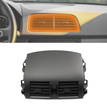 A/C Air compatible for Vent Dashboard Panel compatible for Toyota Corolla 2008-2013 55436-02330 Gray