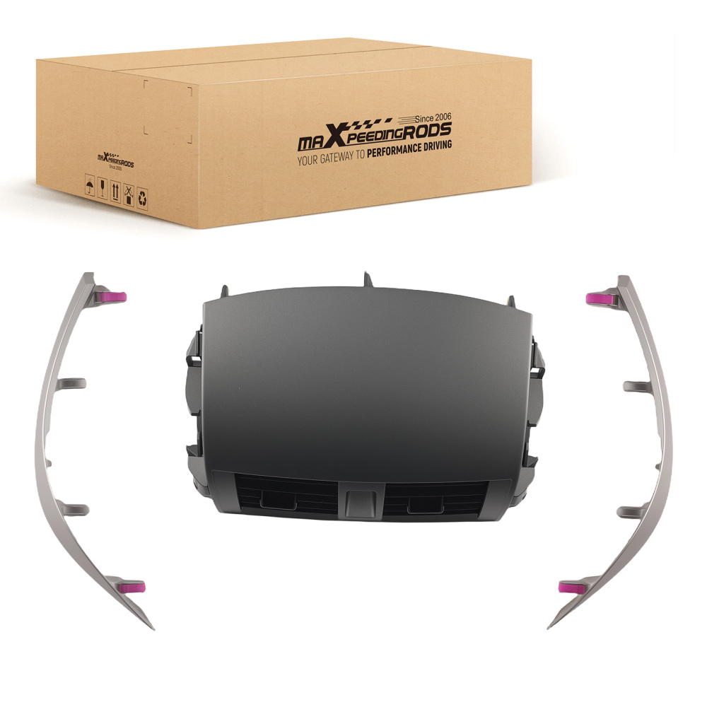 A/C Air compatible for Vent Dashboard Panel compatible for Toyota Corolla 2008-2013 55436-02330 Gray