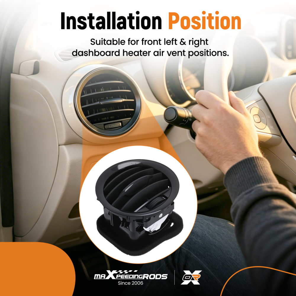 4Pcs Air compatible for Vent compatible for Vauxhall Corsa Adam 1.0-1.7 2006-2019 13180765 Front