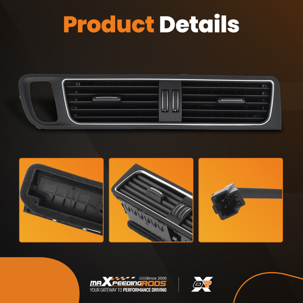 Air Vent Anteriore Dashboard Centrale compatibile per Audi Q5 2009-2017 8R1820951