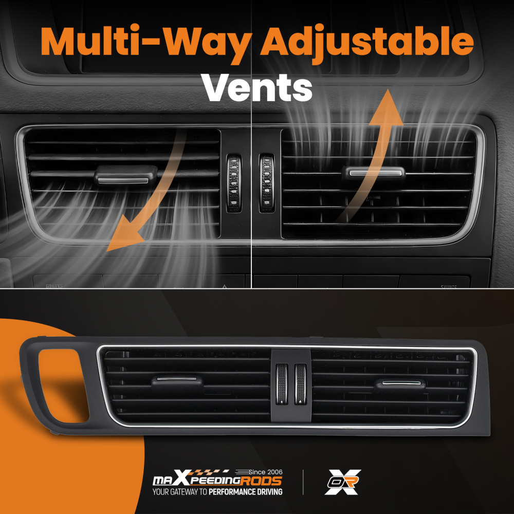 Air Vent Anteriore Dashboard Centrale compatibile per Audi Q5 2009-2017 8R1820951