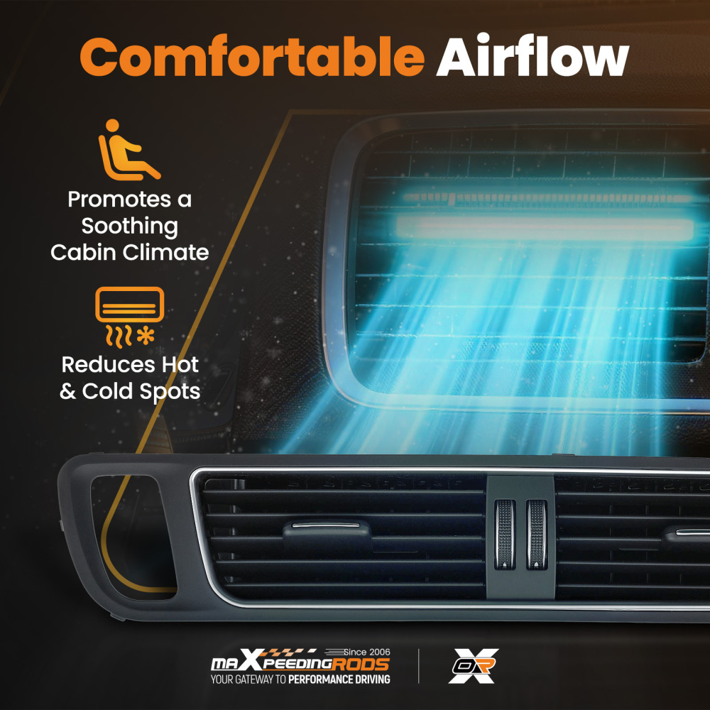 Air Vent Anteriore Dashboard Centrale compatibile per Audi Q5 2009-2017 8R1820951