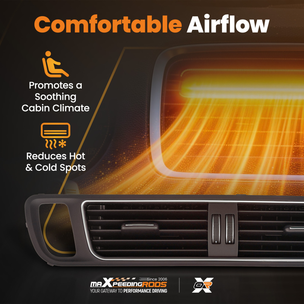 Air Vent Anteriore Dashboard Centrale compatibile per Audi Q5 2009-2017 8R1820951