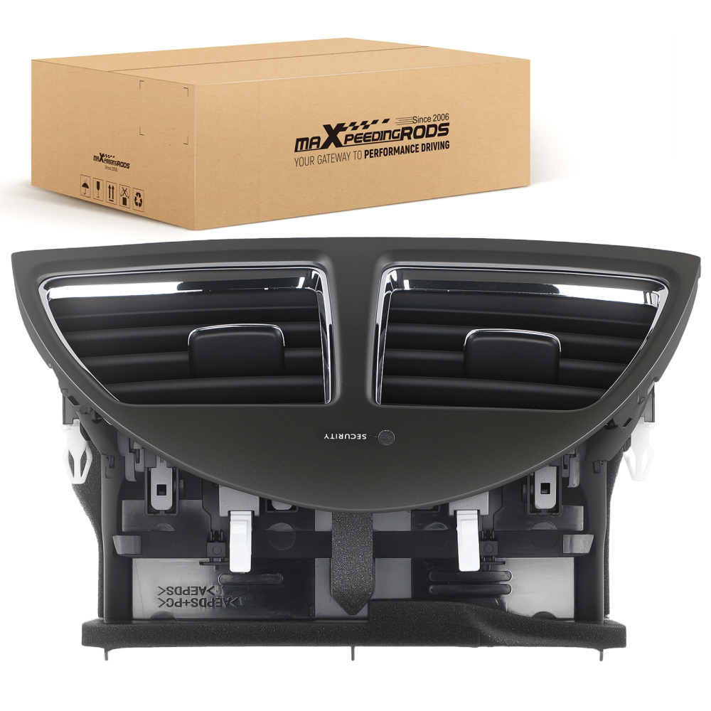 A/C Air Vent Panel Front compatible for Lexus ES350 2010-12 55660-33210 Dark GrayChrome