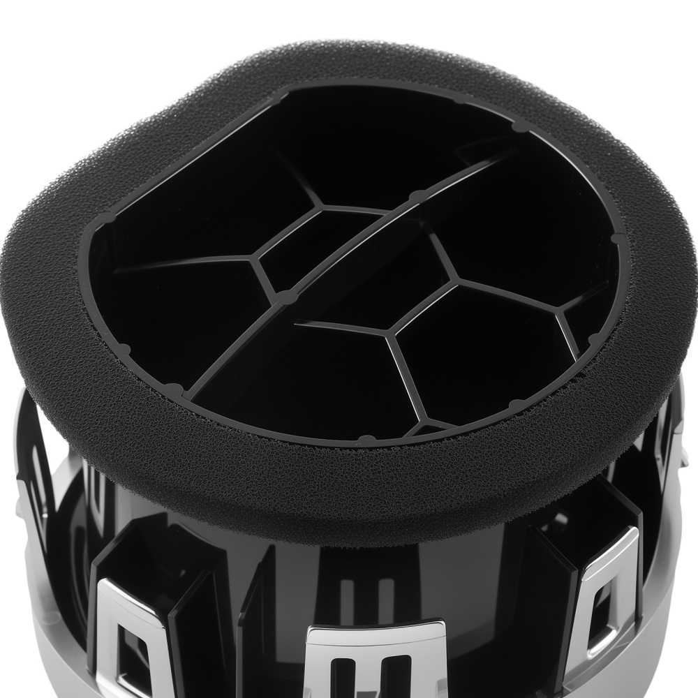 Air Dash Louvre Vent compatible for Ford Mustang 2015-2020 FR3Z-19893-Compatible for AC Chrome 3PC