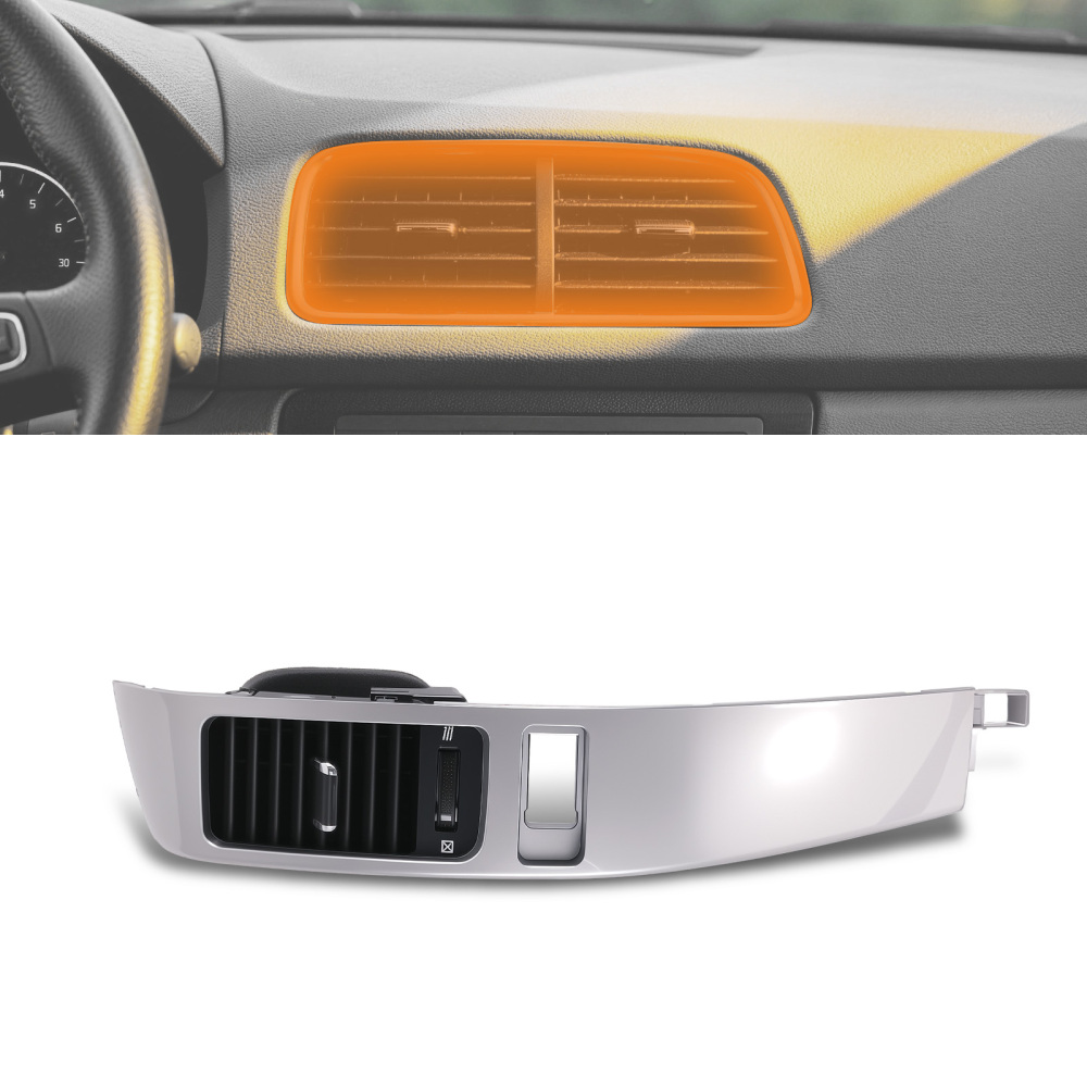 Compatible for AC Dash compatible for Vent Trim compatible for Lexus GX470 2003-09 Silver Black 5547460040