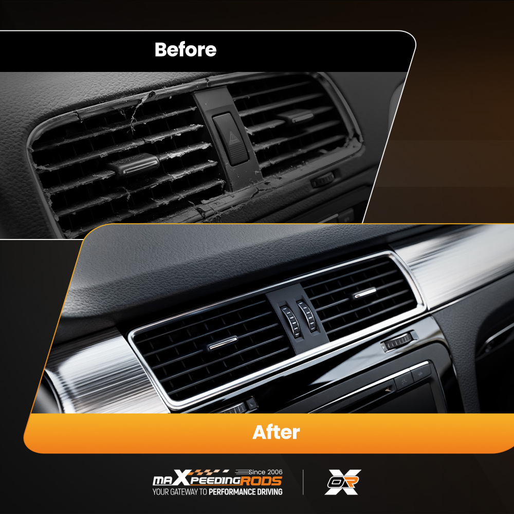 Compatible for AC Dash compatible for Vent Trim compatible for Lexus GX470 2003-09 Silver Black 5547460040