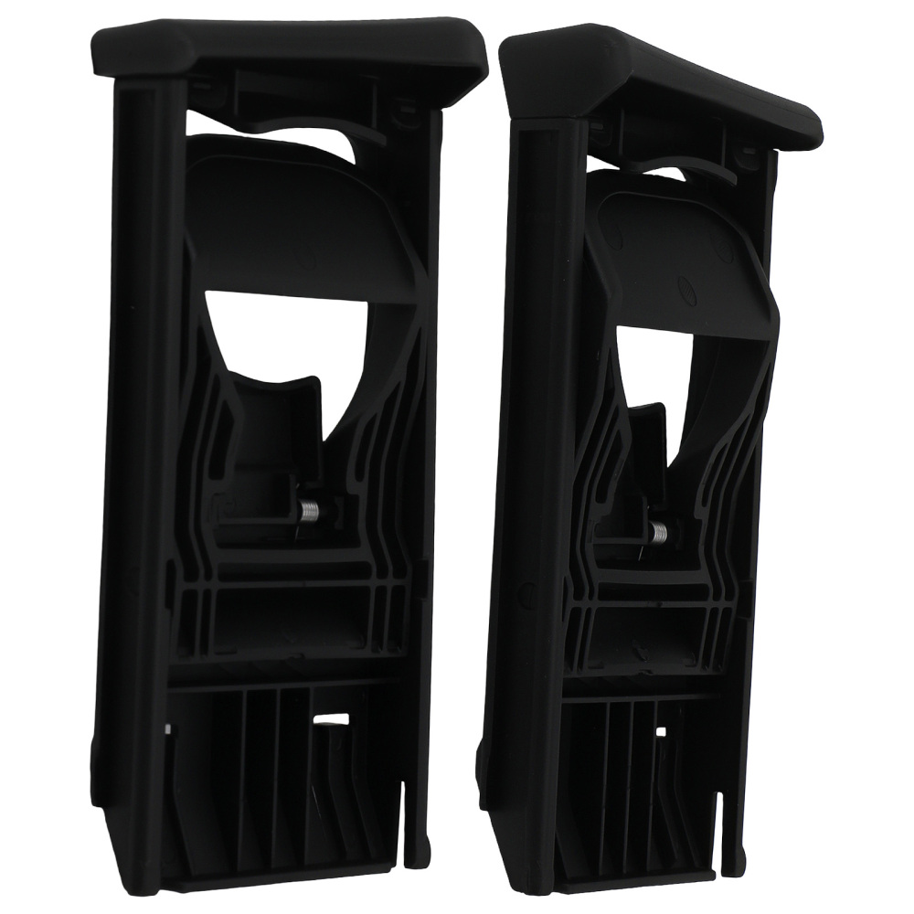 Air Vent 2 Cup Holder compatible for Toyota Hilux KUN16 KUN26 2006-2015 Black Plastic