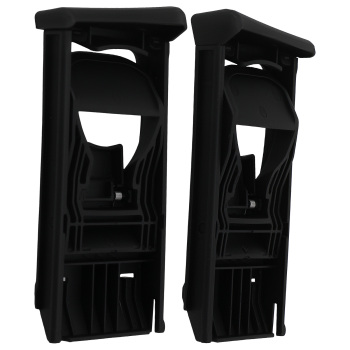 Air Vent 2 Cup Holder compatible for Toyota Hilux KUN16 KUN26 2006-2015 Black Plastic