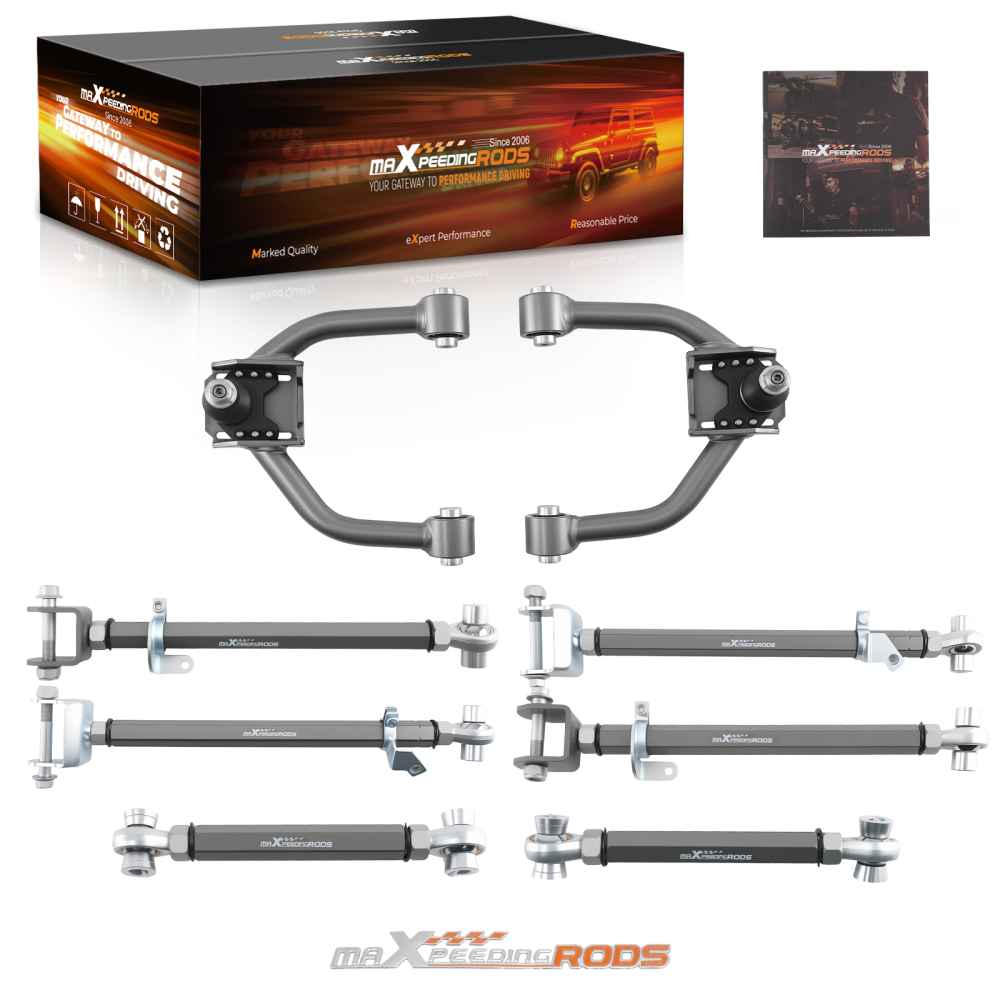 8x Alignment Arm compatible for Honda Accord compatible for Acura TL TSX 2008-2014 Camber Toe Traction Kit