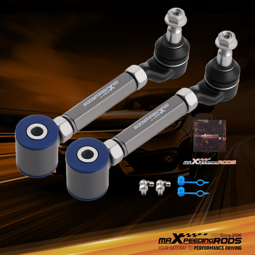 maXpeedingrods Adjustable Rear Camber Arms Alignment Kit for 2004-2008 compatible for Acura TL