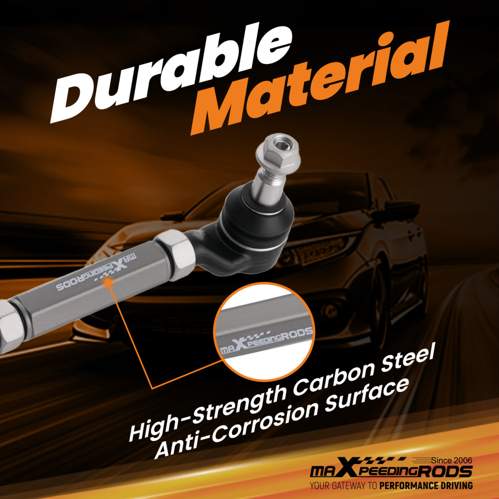 maXpeedingrods Adjustable Rear Camber Arms Alignment Kit for 2004-2008 compatible for Acura TL