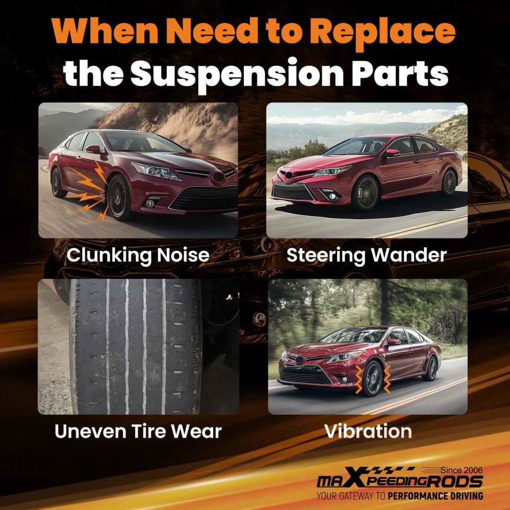 Adjustable +/-2.5 Rear Alignment Toe Arm compatible for Toyota Camry Avalon ES350 2005-2018