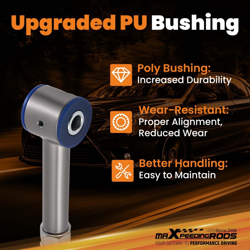 Adjustable +/-2.5 Rear Alignment Toe Arm compatible for Toyota Camry Avalon ES350 2005-2018