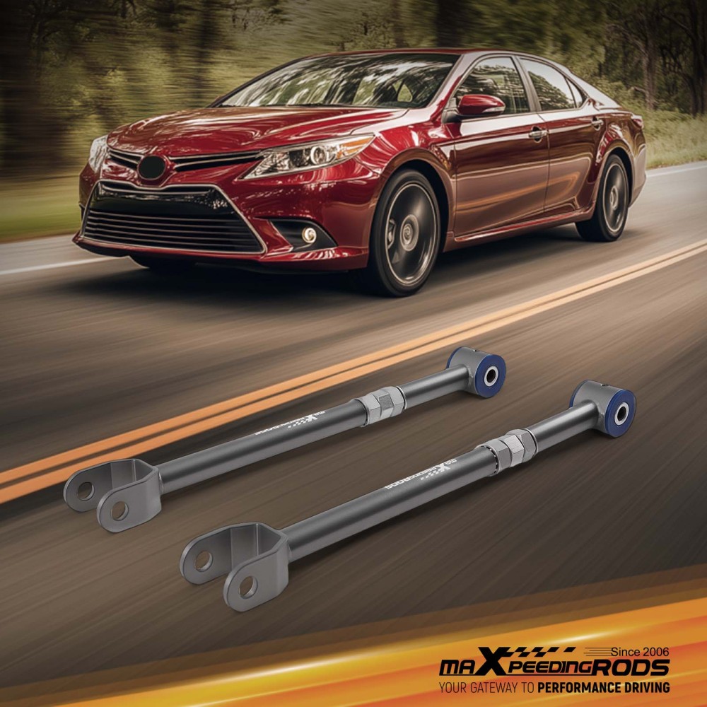 Adjustable +/-2.5 Rear Alignment Toe Arm compatible for Toyota Camry Avalon ES350 2005-2018