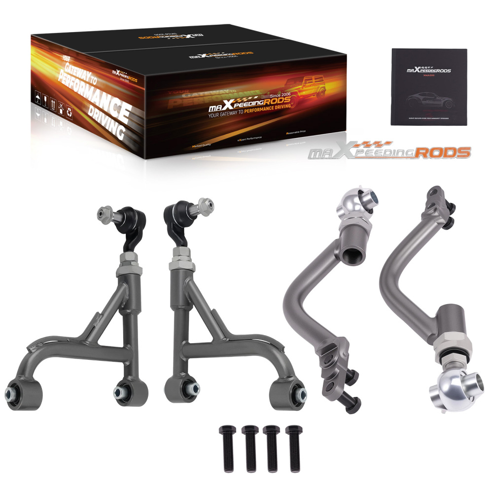 Rear Upper Camber Arms Front Lower Tension Rod compatible for Lexus GS300 GS400 GS430 IS300