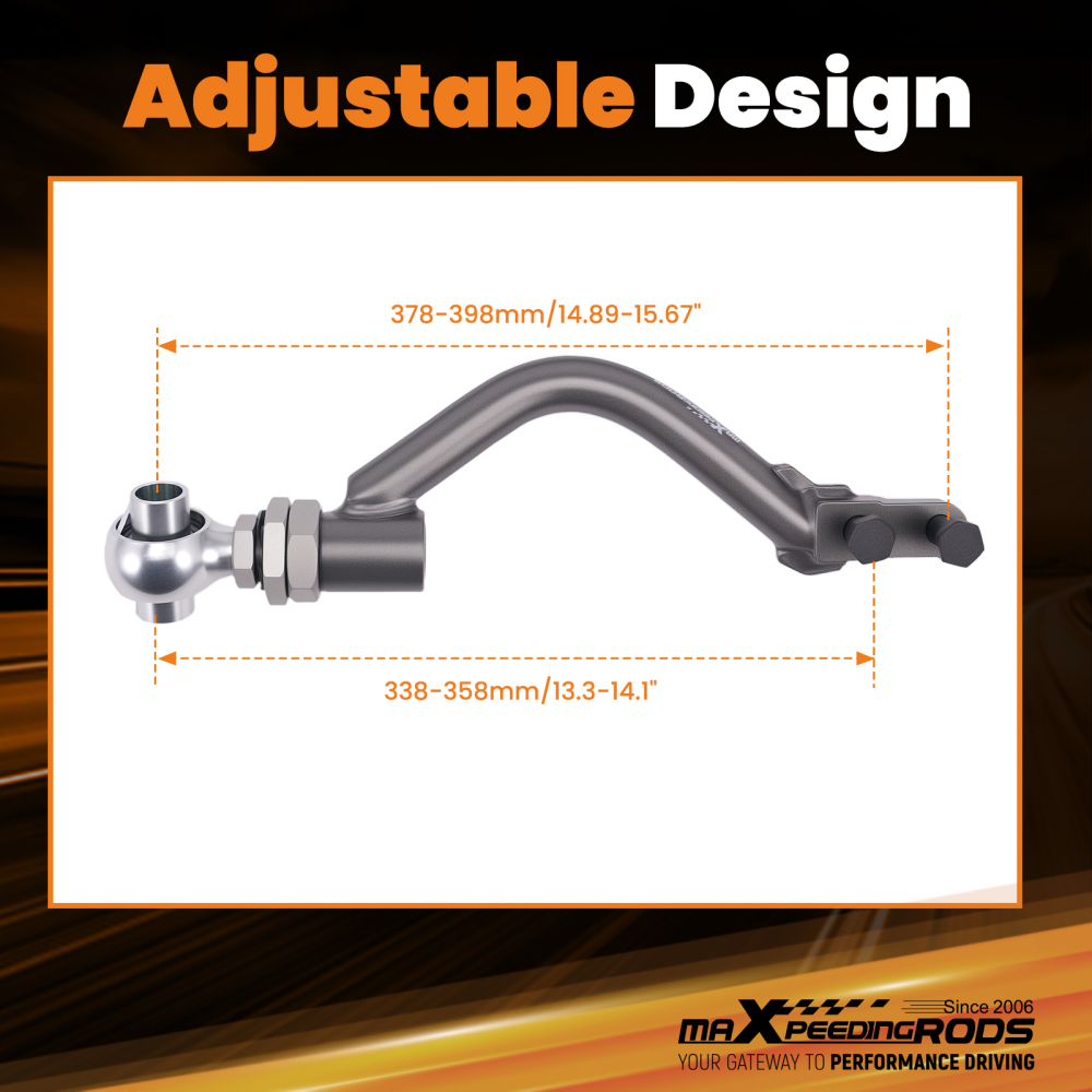 Front Lower Tension Rod compatible for Lexus GS300 GS400 GS430 IS300 98-2005 compatible for Toyota Chaser