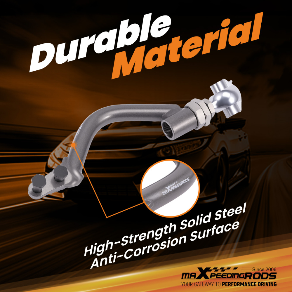 Front Upper Camber Arms + Front Lower Tension Rod compatible for Lexus IS300 XE10 2001-2005