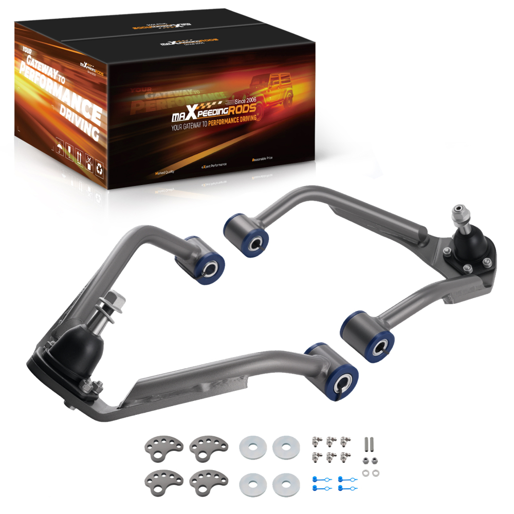 Front Upper Control Arms Alignment Kit compatible for Chevy Silverado 1500 compatible for GMC Sierra 19-23