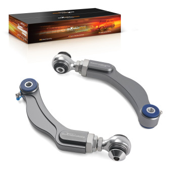 2x Aluminum Alignment Arm System compatible for Ford Mustang S550 2015-2024 FrontRear