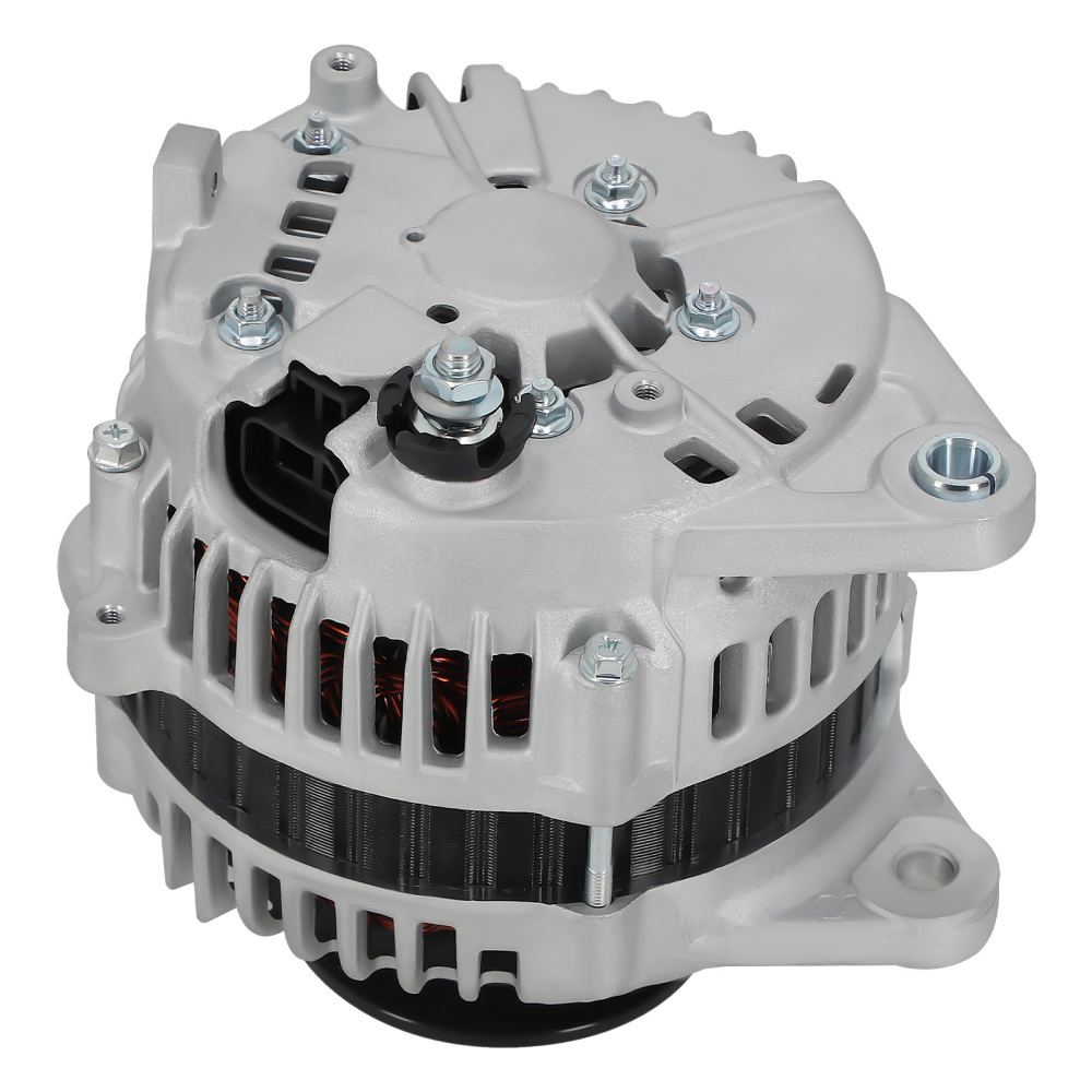 12V 110A Alternator Alternateur compatible pour Nissan GU compatible pour Patrol Y61 TD42 4.2L 98-07 diesel