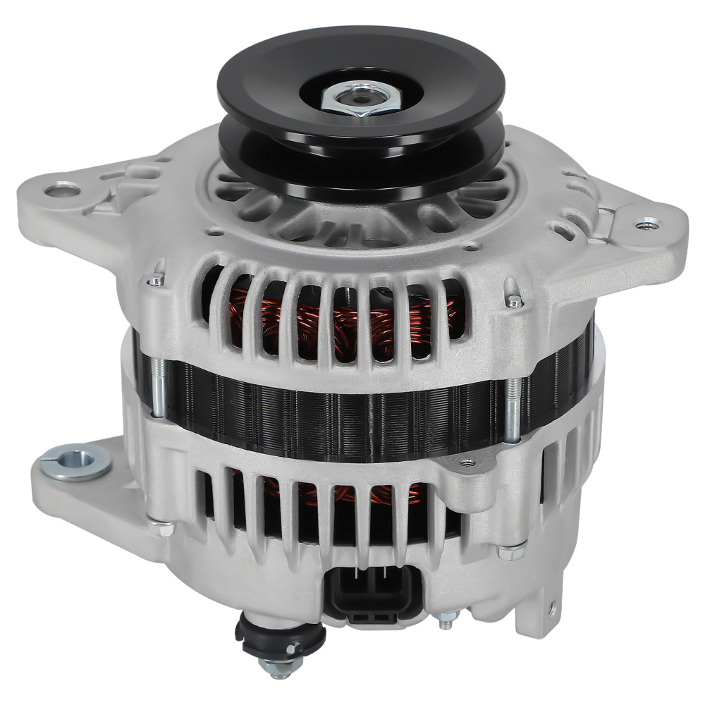12V 110A Alternator Alternateur compatible pour Nissan GU compatible pour Patrol Y61 TD42 4.2L 98-07 diesel