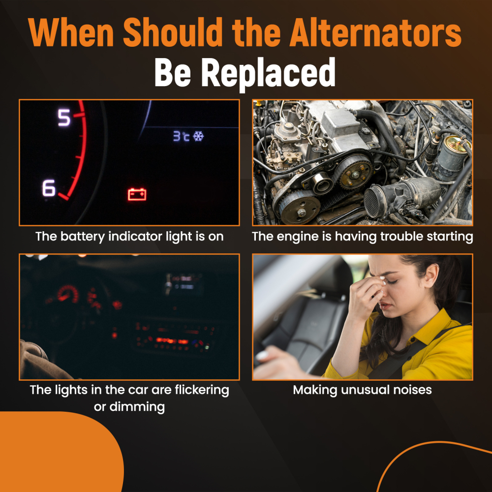 12V 160A Alternator compatible for Dodge Journey 2.4L L4 2009-2020 4801490AA 4801490AD