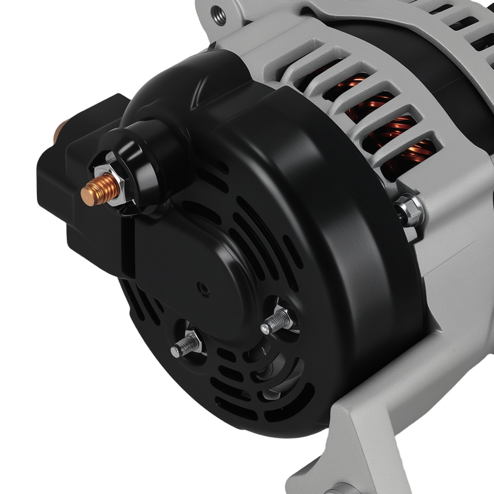 80A Alternator compatible for Holden Rodeo RA 3.0L Diesel 2007-2008 104210-9031 12V Silver