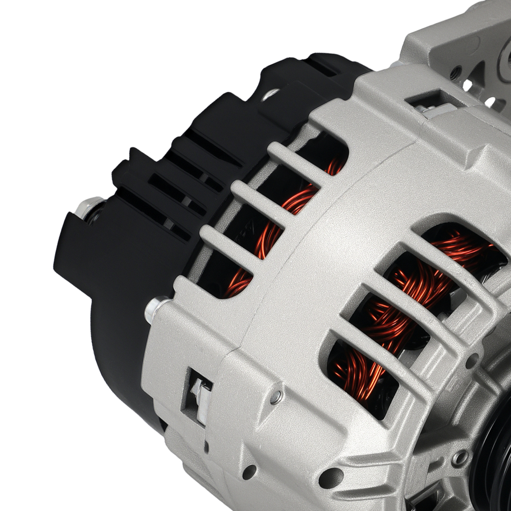 Alternador 12V 90A compatible para Audi A3 A4 compatible para VW Golf Passat 1996-2008 0124325003 56mm