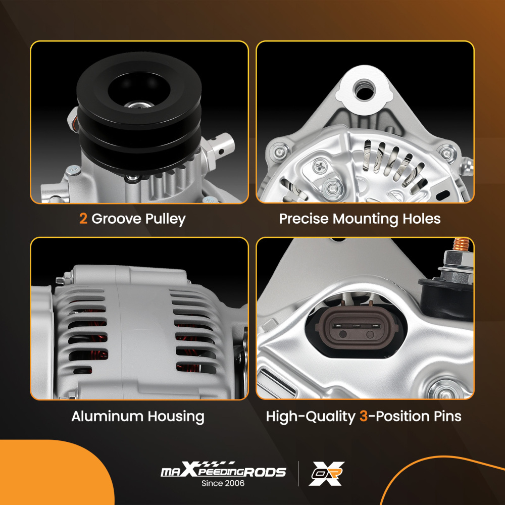 Alternator compatible for Toyota HiAce HiLux LN106 107 111 167 172 eng 3L 5L Diesel 91-05